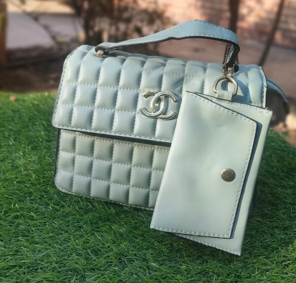 Channel Crossbody Bag with Small Wallet - Image 3